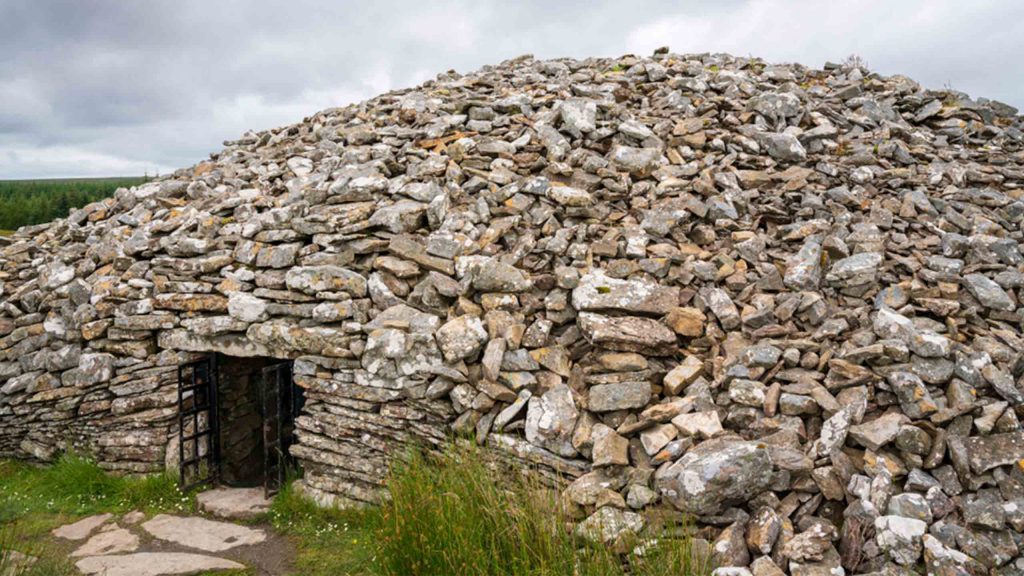 Camster Cairns in Caithness