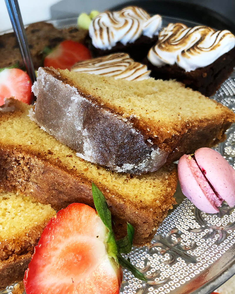 Cakes for Afternoon Tea at Mackays Hotel