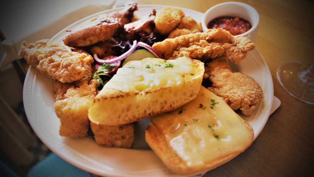 A meat platter at No 1 Bistro in Wick