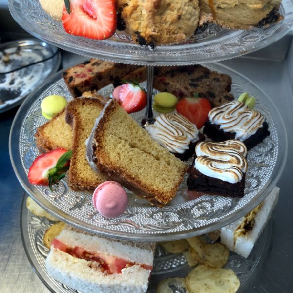 Sweet and savoury treats for Afternoon Tea at Mackays Hotel