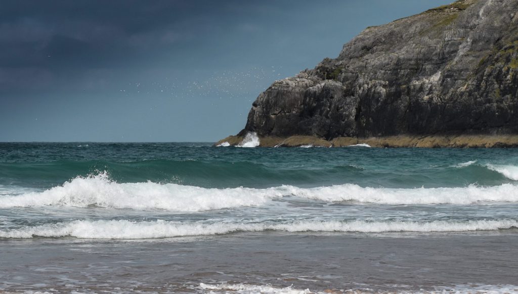 Dunnet Beach in Caithness full of haunted places