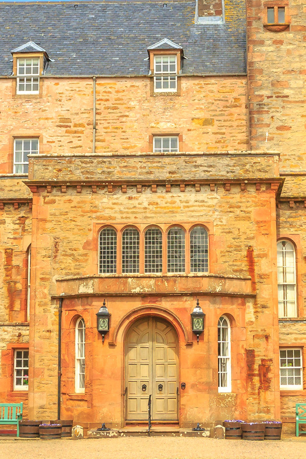 Front entrance of Castle of Mey