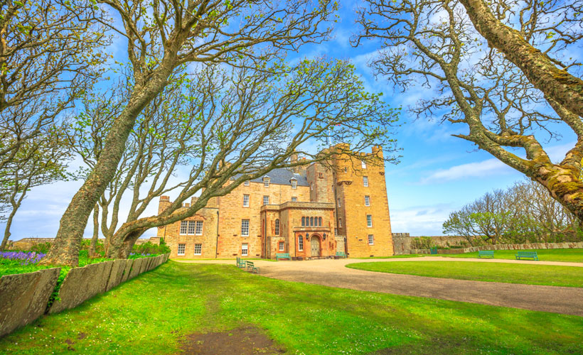 Castle of Mey in the Scotti