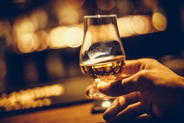 A dram of Scotch whisky