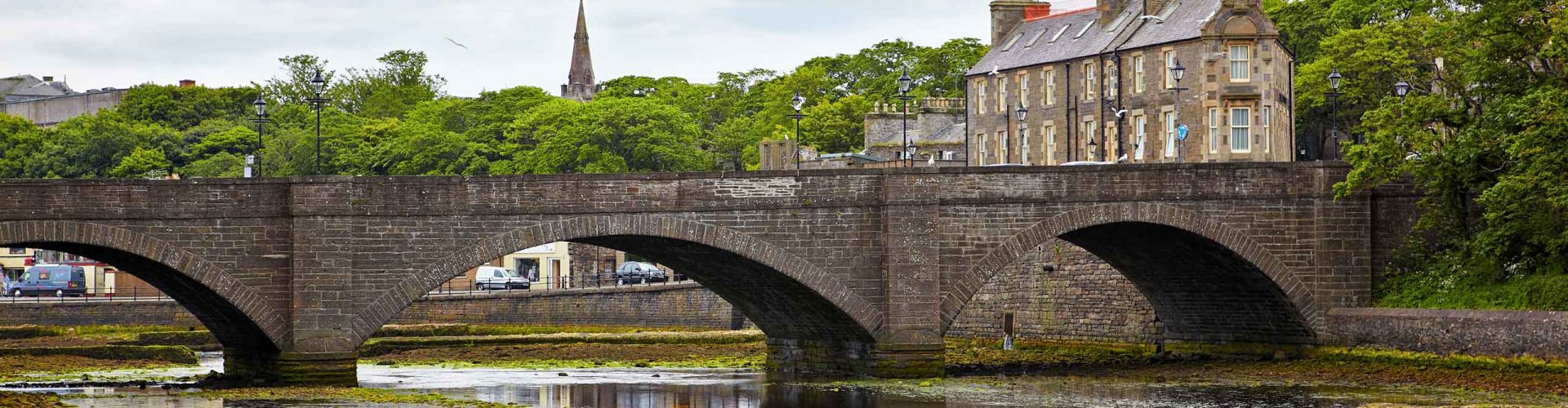 Bridge over the River Wick in Caithness, Scotland