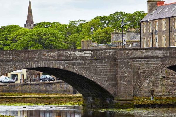 Bridge over the River Wick in Caithness, Scotland