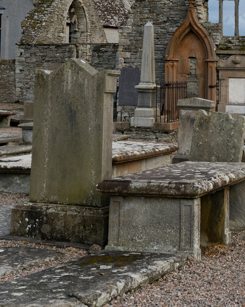 Gravestones in Old St Peter's Churchyard