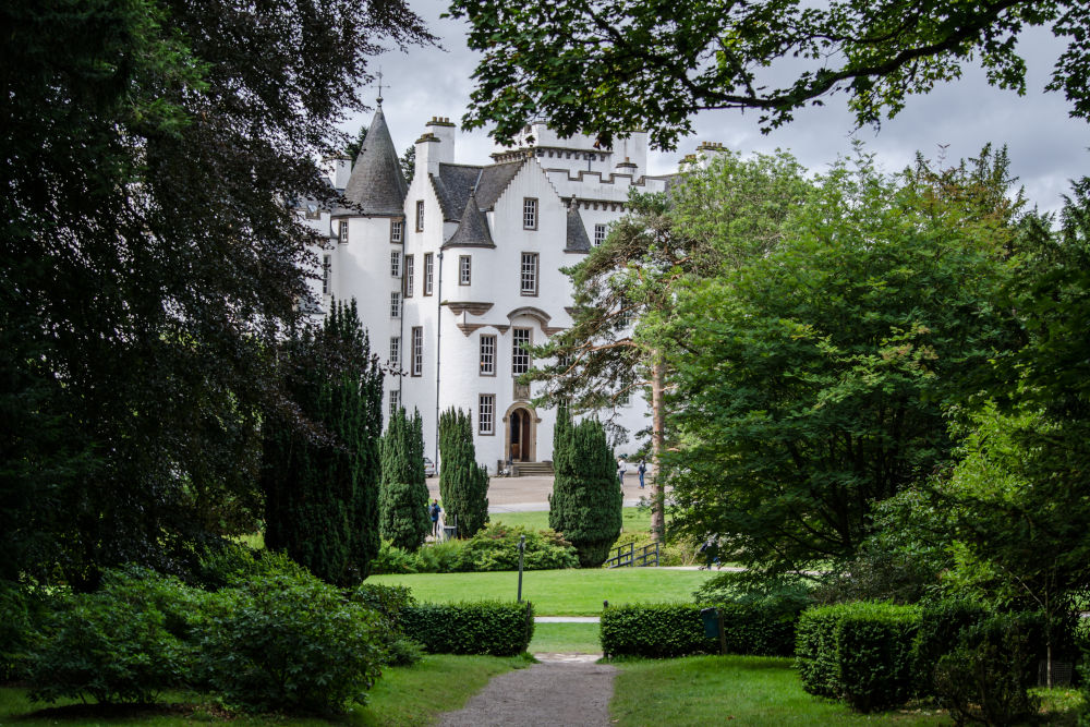 Blair Castle near Pitclochry, Sccotland