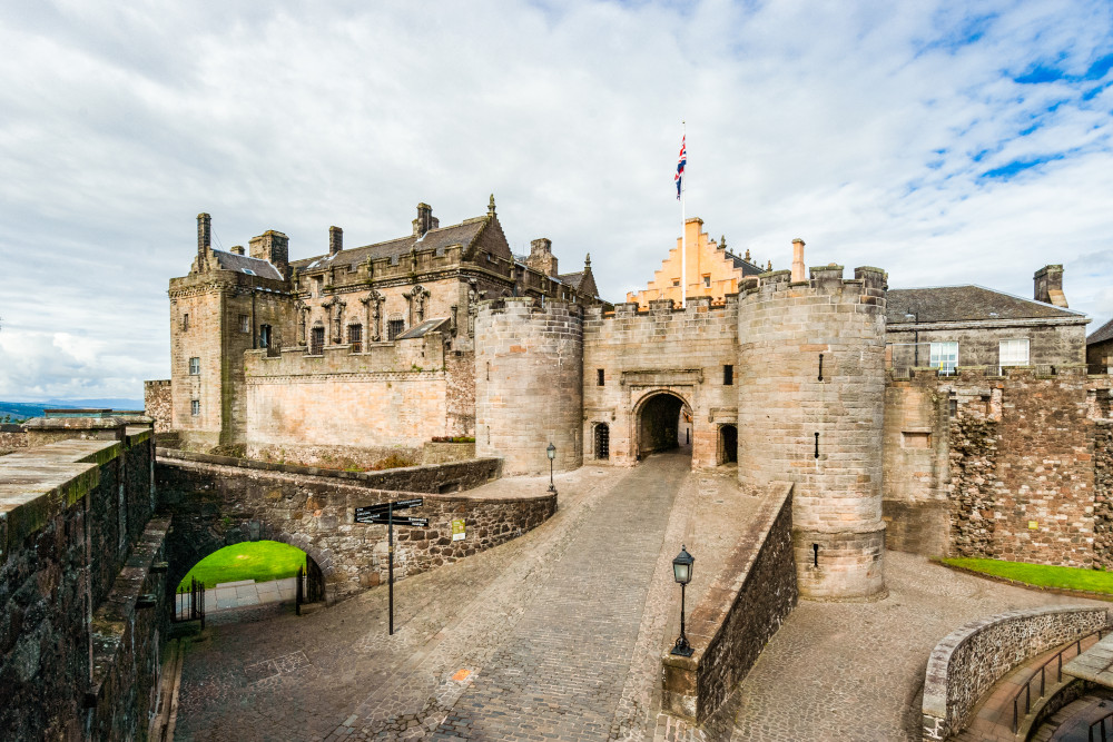 Stirling Castle in Scotland