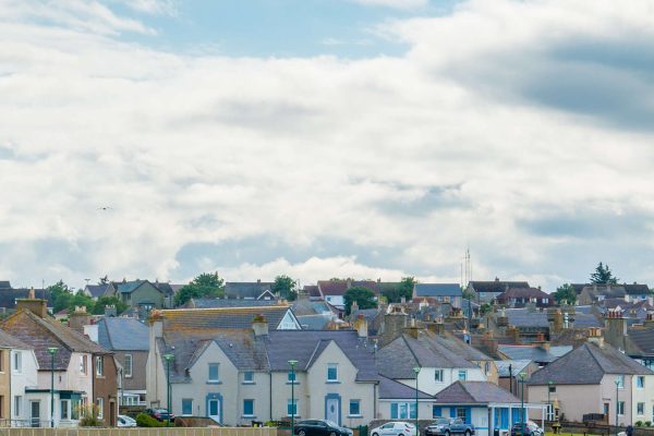 The town of Thurso in Caithness, Scotland