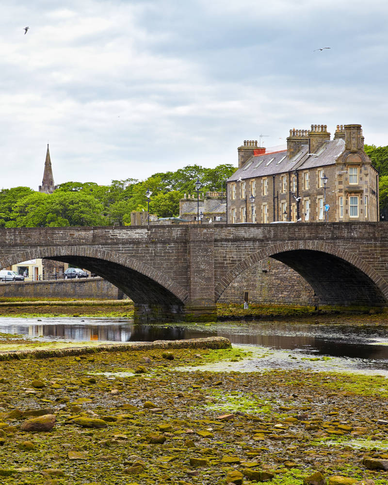 Town of Wick in the far north of Scotland