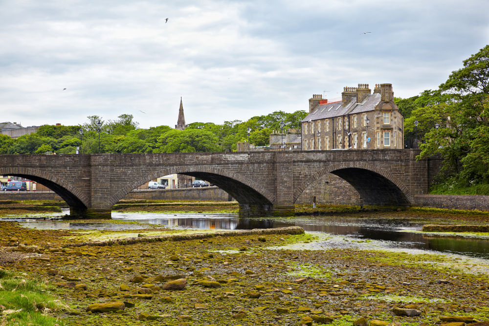 Town of Wick in Caithness, Scotland