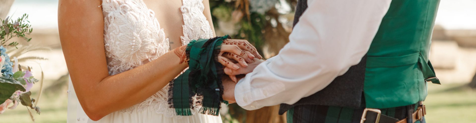 handfasting ceremony in Scotland