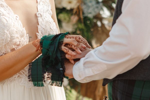 handfasting ceremony in Scotland