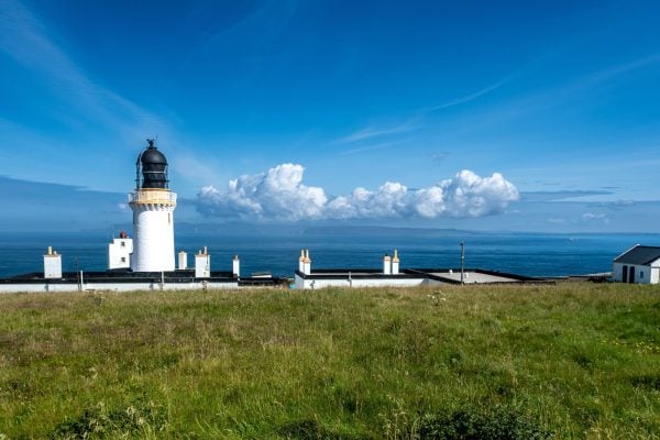 Dunnet Head Lighthouse, Northen Scotland road trip on NC 500.